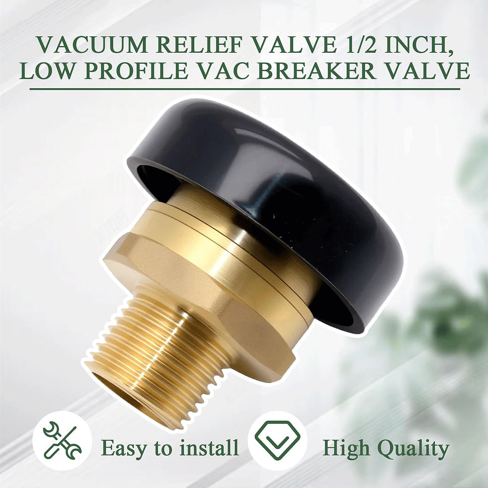 Thumbnail: Vacuum Relief Valve Low Profile Vac Breaker with Water and Heater Tanks Replace