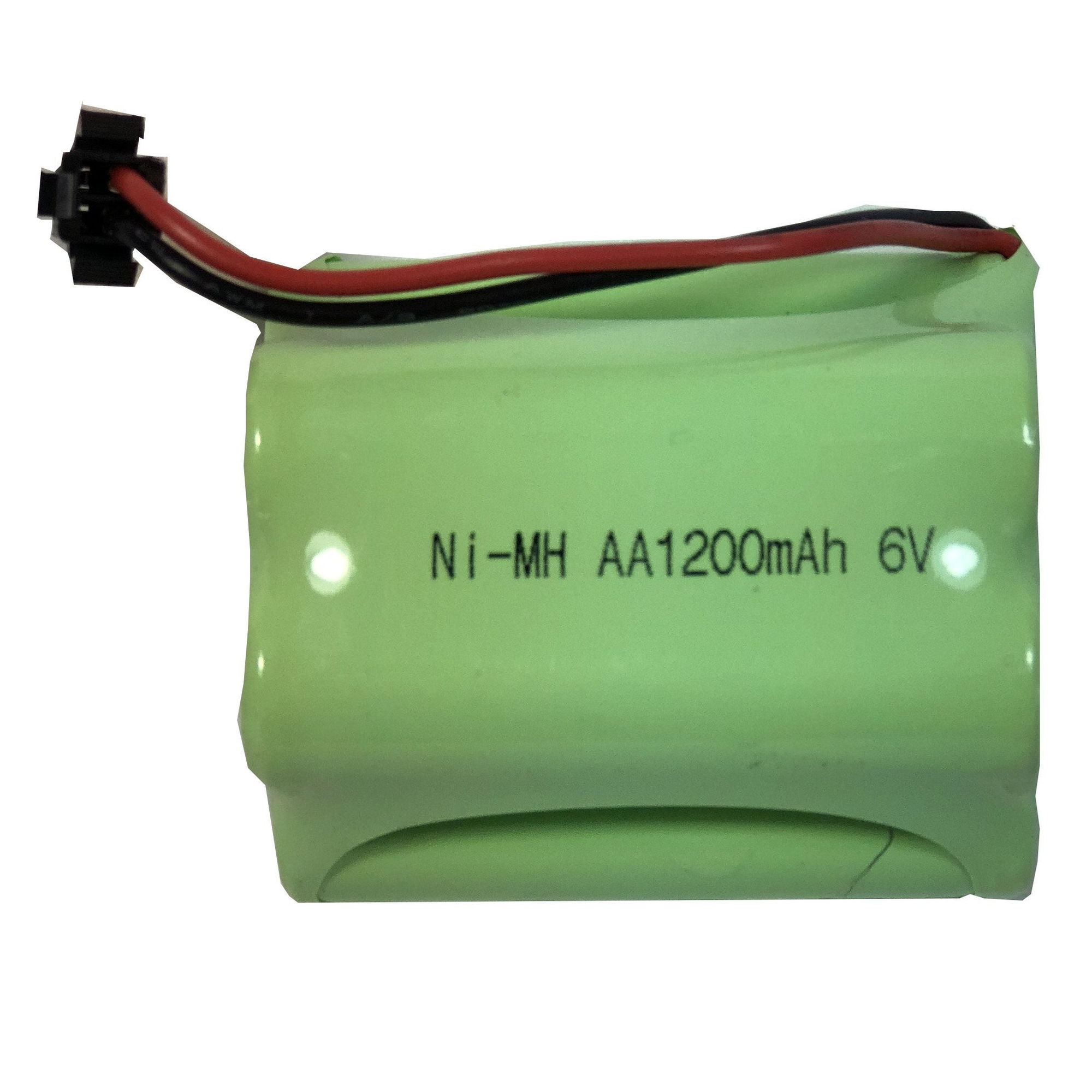 6V 1200mAh Ni-Mh AA Rechargeable Battery Pack with SM 2P Plug