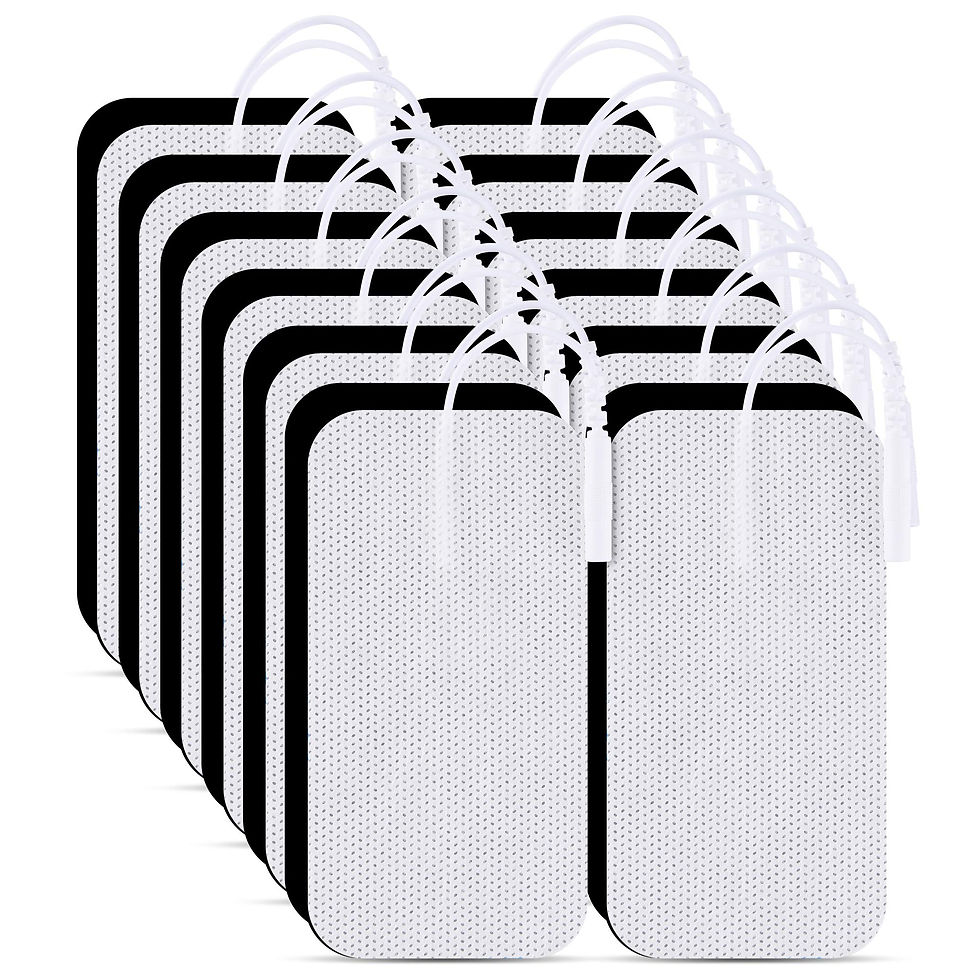 Thumbnail: TENS Unit Pads Reusable Latex-Free Electrode 2"X4" 24Pcs, 3rd Pads with
