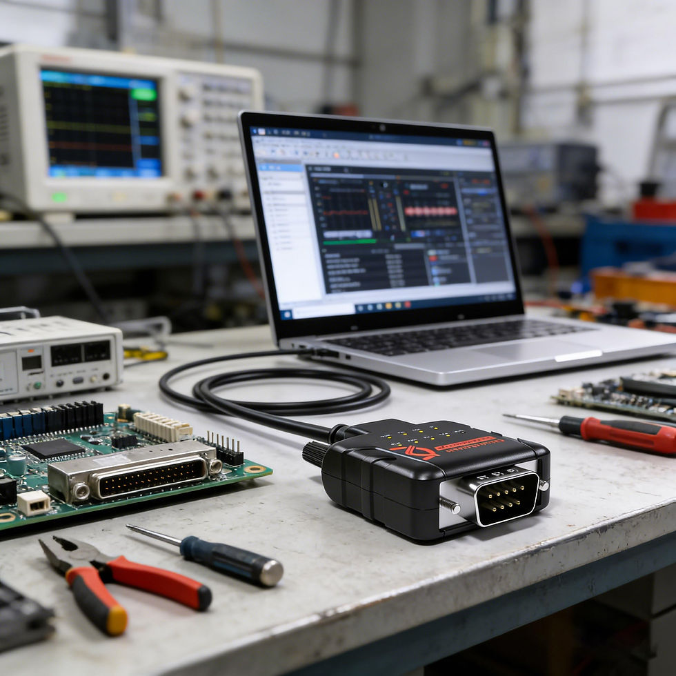 Thumbnail: DriverGenius Series | USB-C to Converter, x SerialGuardX FTDI RS232 LEDs,
