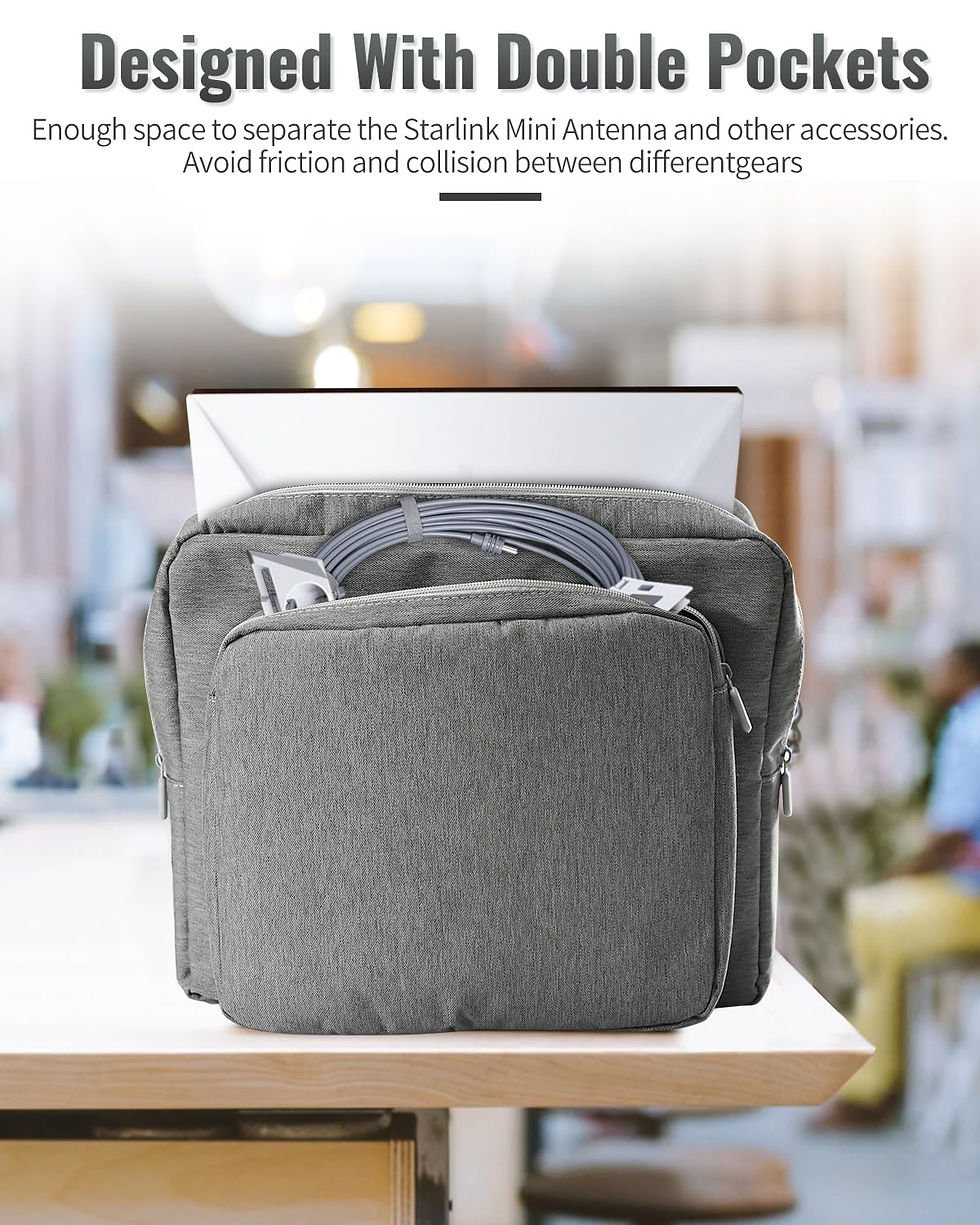 Thumbnail: Starlink Mini Case, Oxford Cloth, Portable Handle, Dustproof, Shock-Absorbing