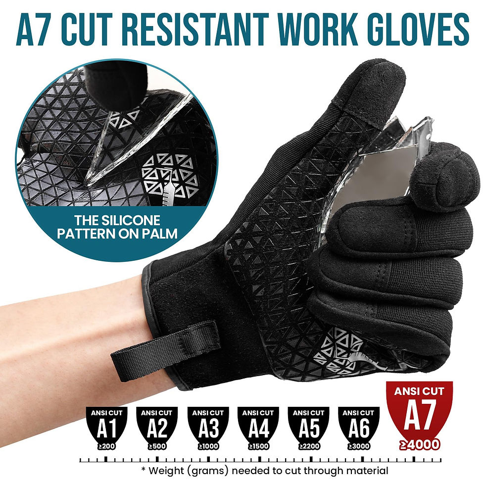 Thumbnail: TAILI Level Needle, Puncture Resistant Work for Touchscreen, Breathable,