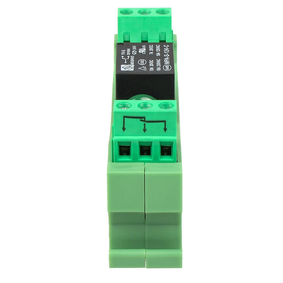 Thumbnail: Relay Board, Channel SPDT Rail DC/AC, Module 1 DIN Mount 24V Interface