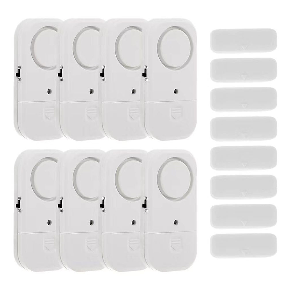 8 Pack Window & Door Alarm, Home Security for Pool, Kids, Burglar Alert