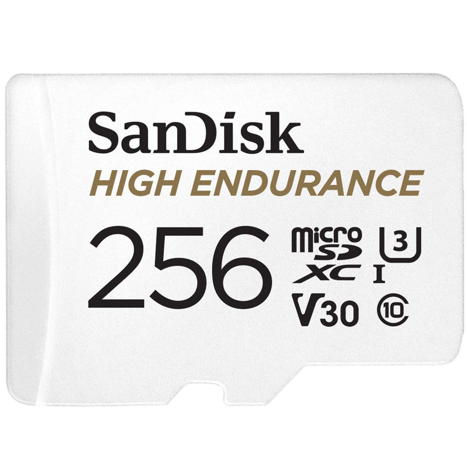 SanDisk 256GB High Endurance microSDXC, 4K UHD, for Dash Cams & Home Monitoring