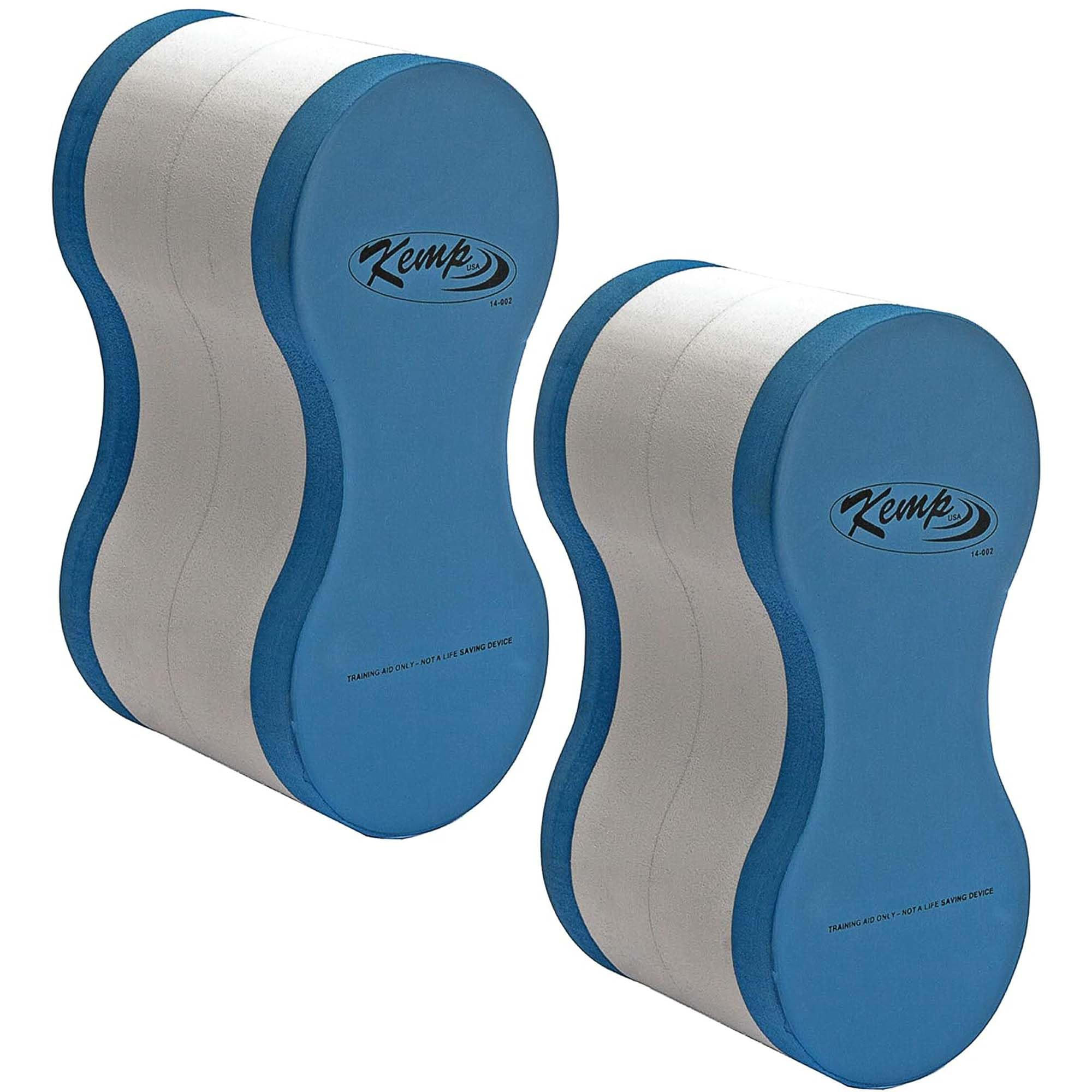 Kemp USA Solid Pull Buoy Float of Swim Pack 2 EVA Buoy for Technique &