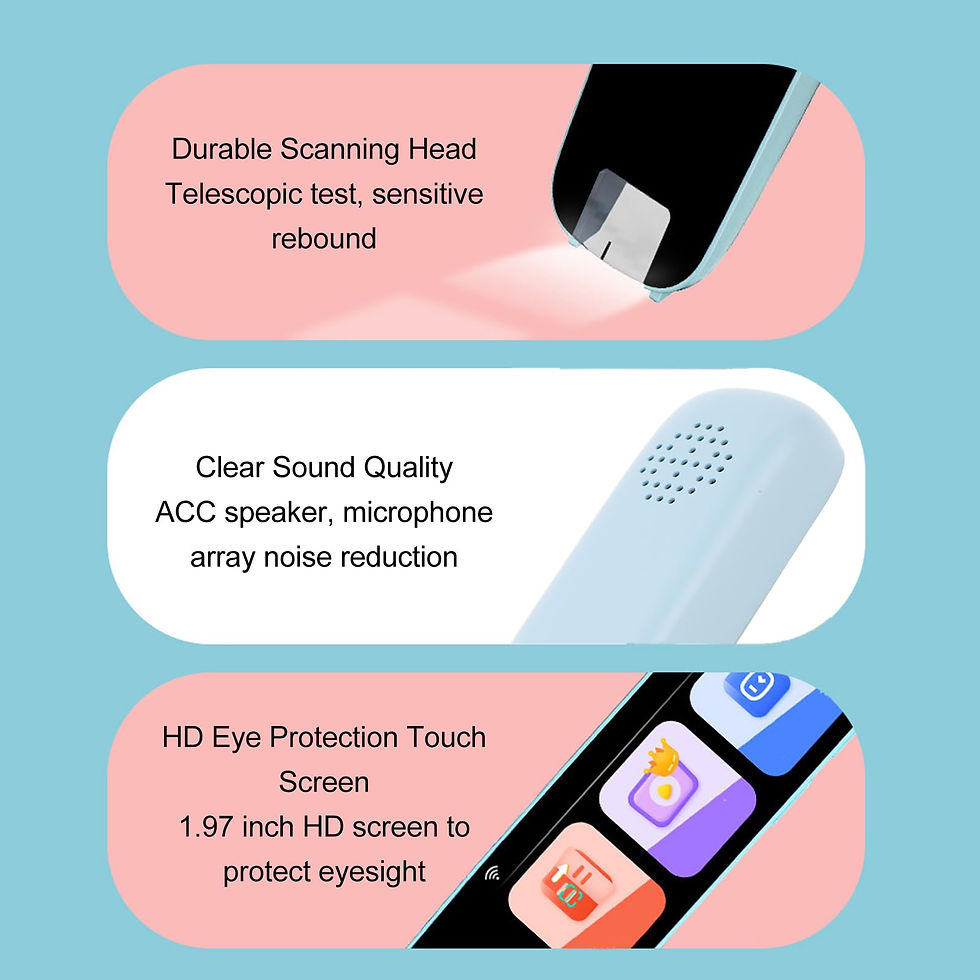 Thumbnail: Smart Translator Pen, Portable Dictionary & Scanner for Kids & Adults