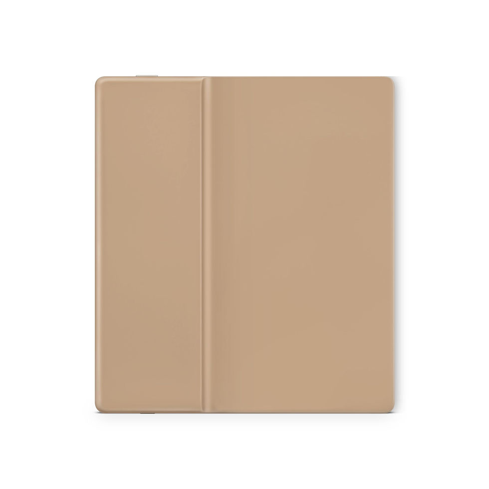 Thumbnail: Tacky Design Solid Skin for Kindle Oasis (10th Gen, 2019) Brown, Premium Wrap