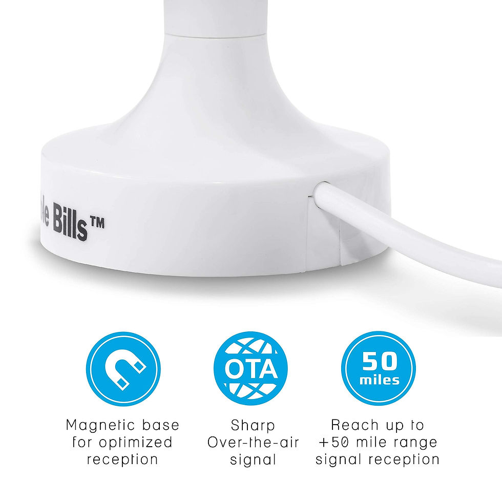 Thumbnail: Magic Stick TV Booster Antenna for HDTV MS-50 Model, Signal White HD Channels,