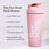Thumbnail: Free Soul Stainless Steel Shaker Bottle, 700ml, Pink, Leak-Proof, BPA-Free