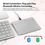 Thumbnail: Wired & Wireless Metal Touchpad for PC, Rechargeable Trackpad for Windows