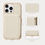Thumbnail: ZVE iPhone 16 Pro Wallet Case with RFID Blocking & Detachable Wrist Strap, Beige