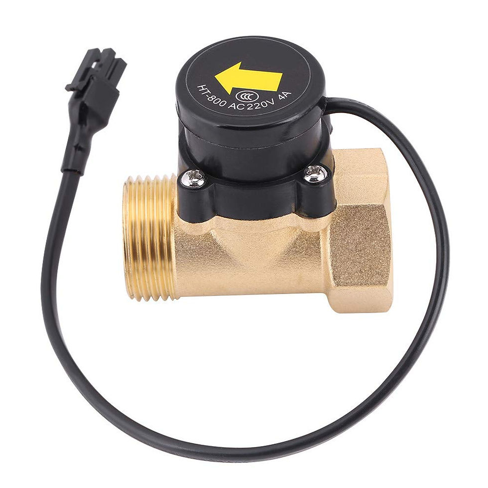 Thumbnail: Water Flow Switch Control Valve Thread Sensor Automatic G1 110V for Water