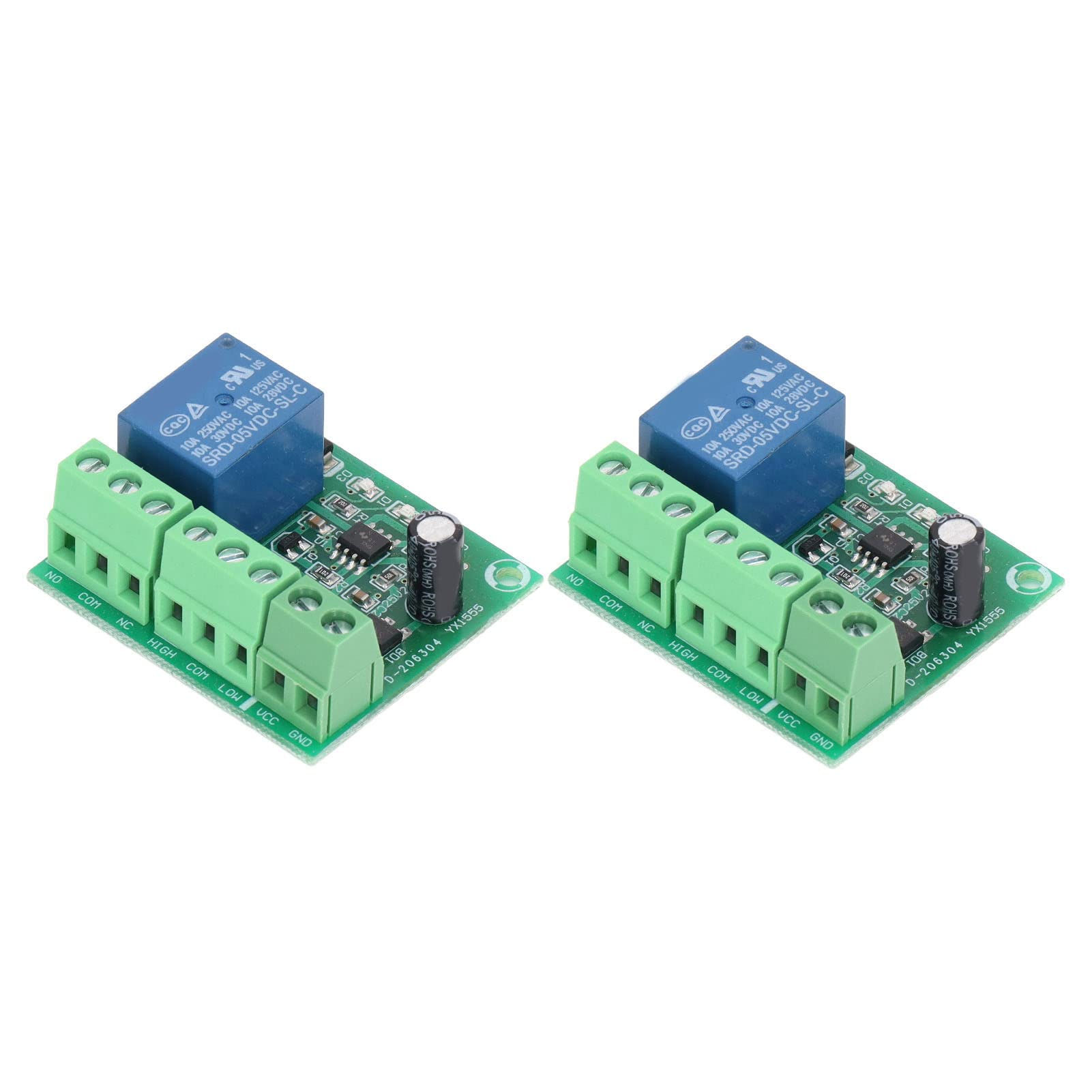 Water Level Controller Detection Sensor Relay 5V Drainage 2PCS Switch Control