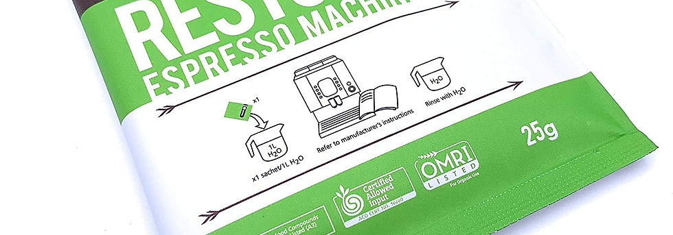 Thumbnail: Cafetto Restore Espresso Descaler, Coffee Powder for Use Packets) Machine