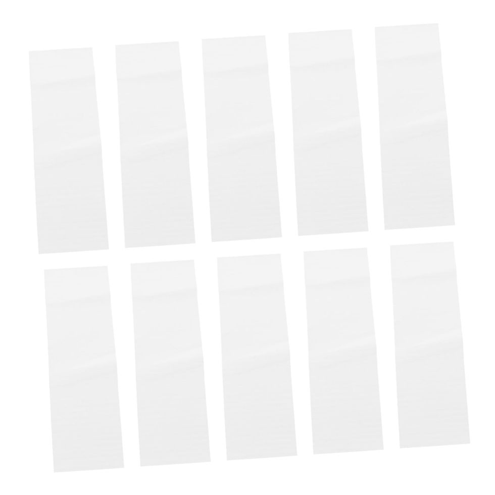 Beavorty 50 Sheets Highlight Stickers for Hair Dye, Hairdressing Wraps, White