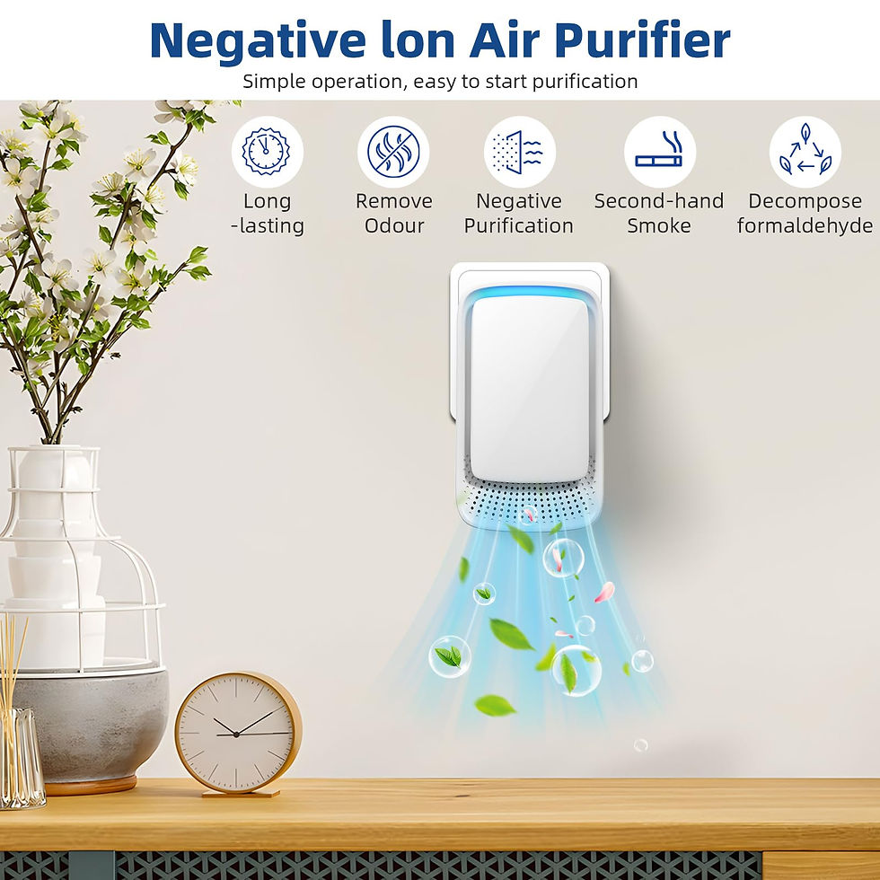 Thumbnail: 2026 Air Ionizers for Dust Purifier Mites,8Pack Plug In with for Ion Air