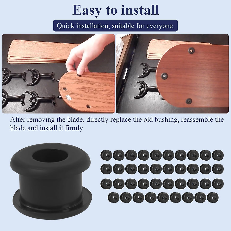 Thumbnail: 50 Rubber Fit for Hunter Fans, Fan Pcs Antique/Vintage/Discontinued Grommets