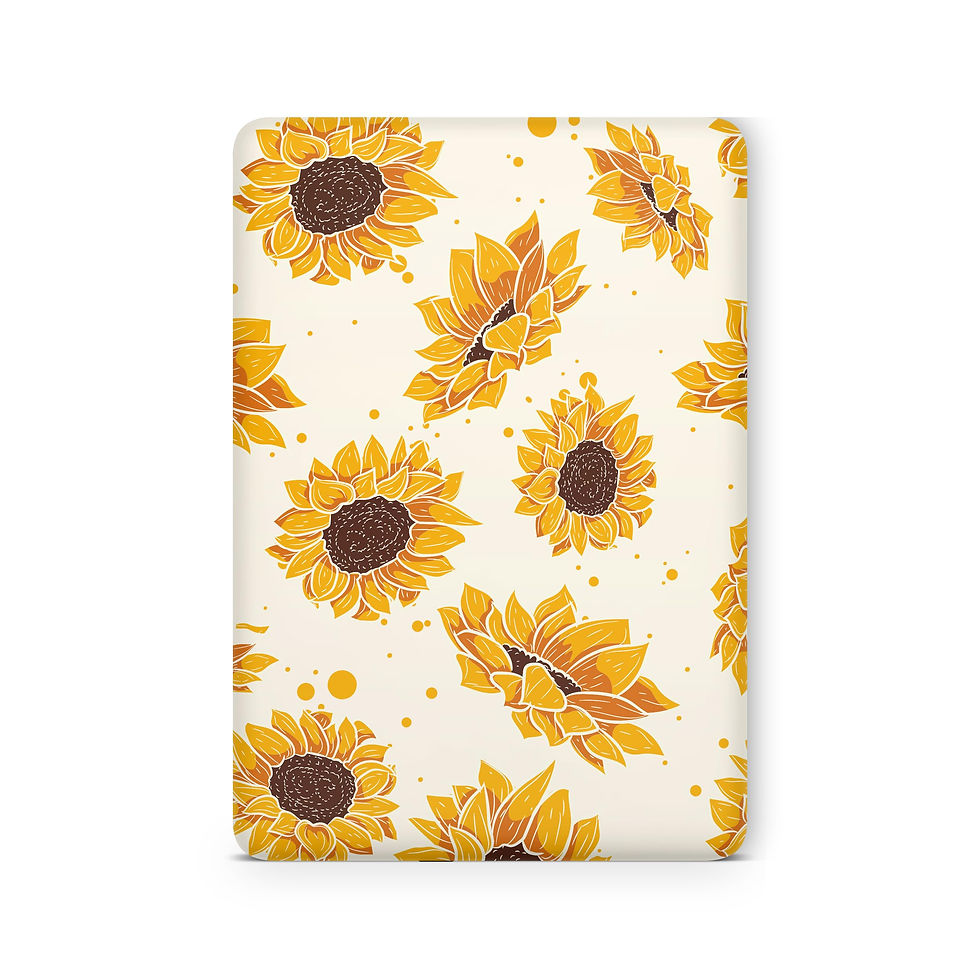 Thumbnail: Sunflower Skin for Kindle Paperwhite 10th Gen, Yellow Vinyl Wrap, 3M Premium