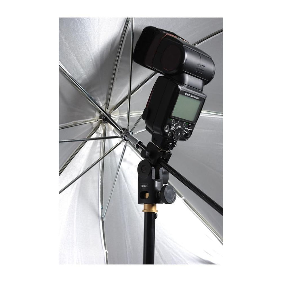 Thumbnail: Hot Shoe Speedlite Flash Support Photo Studio Mount Umbrella Bottom Holder