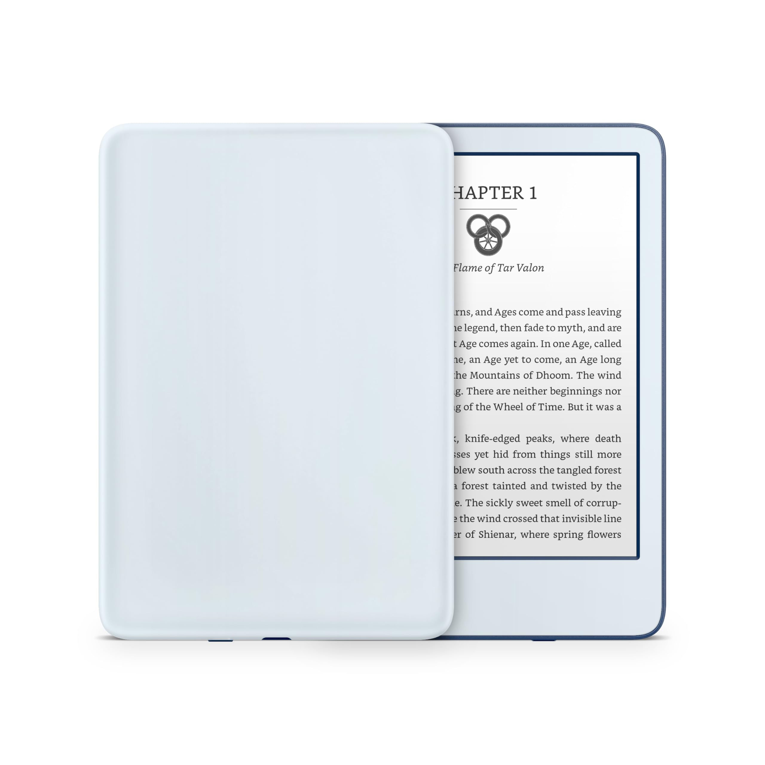 Tacky Design Skin Wrap for Kindle Paperwhite (11th Gen, Sky Blue)