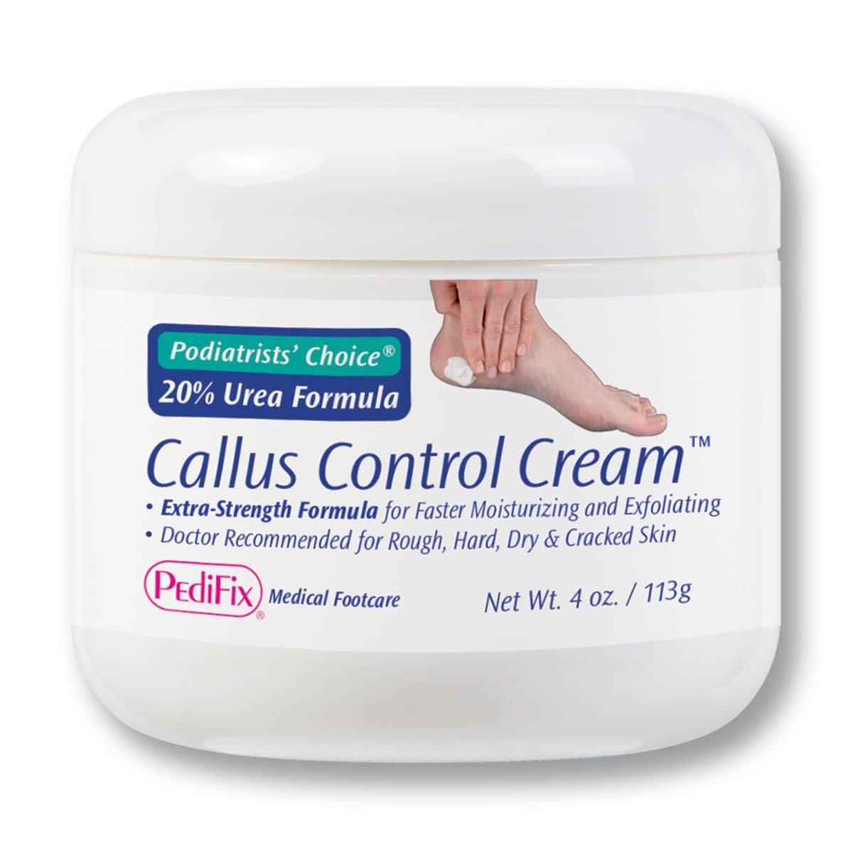 Pedifix Podiatrists' Choice Urea Callus Control Extra 20% Strength Cream
