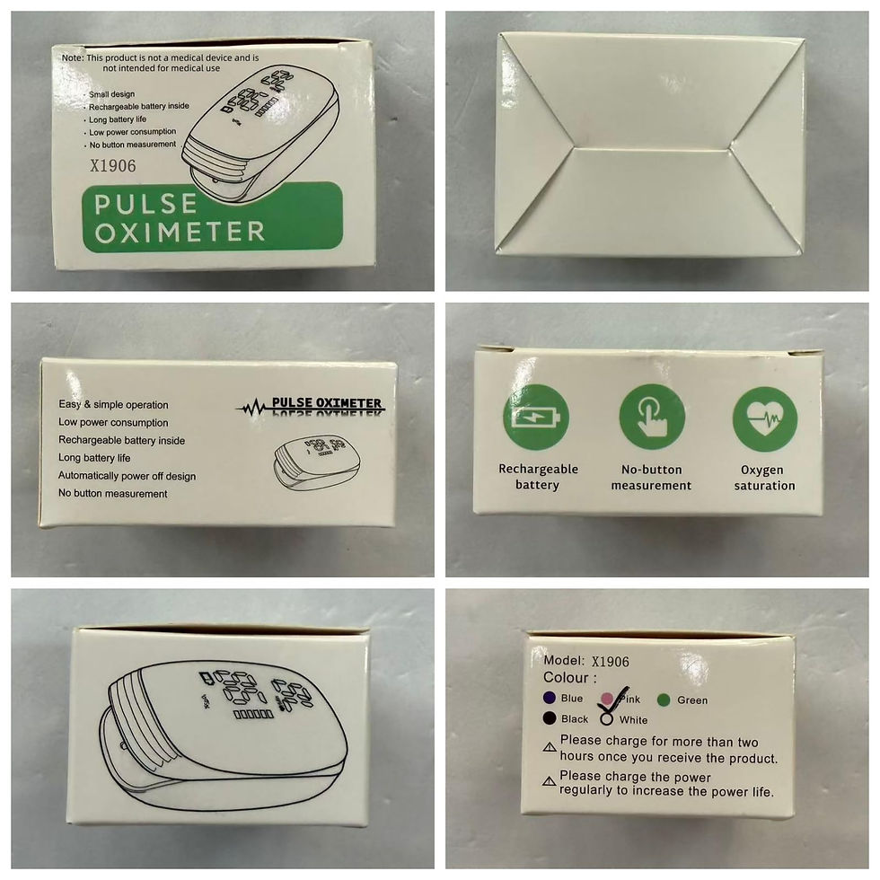Thumbnail: Rechargeable Pulse with Respiration Rate, Accurate Blood Saturation SpO_ PR PI