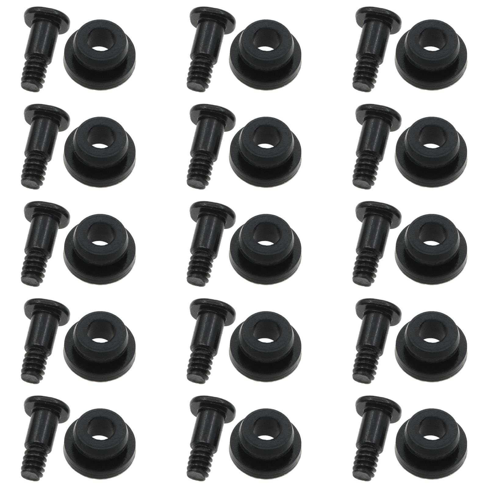 15 PCS HDD Mounting Screws & Rubber Shock Absorbers Kit for 2.5-Inch HDD SSD