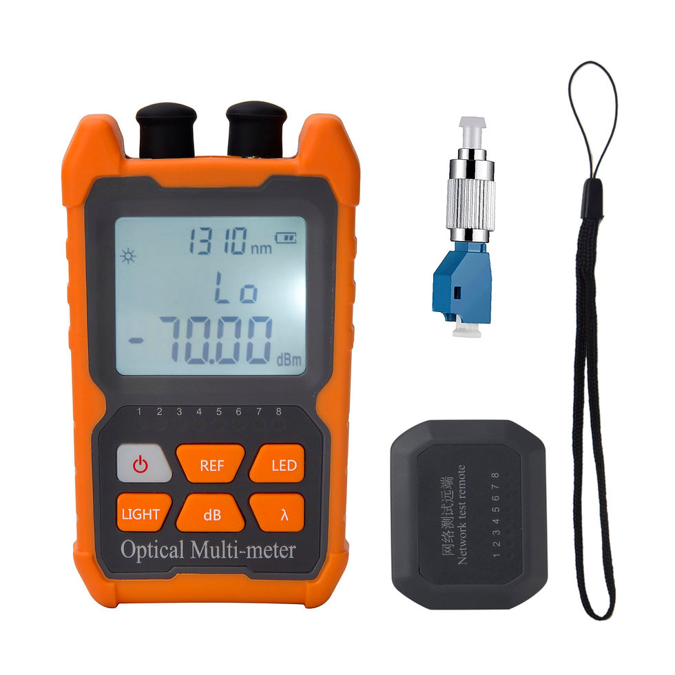 Thumbnail: Fiber Optic Tester, Portable, -70~+6dBm, with Visual Fault Locator, FC/SC/ST