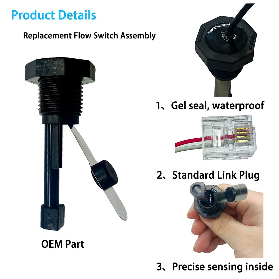 Thumbnail: BNRSZ Pool Flow Switch with Hayward and 2026 Upgraded GLX-FLO-RP Aquarite