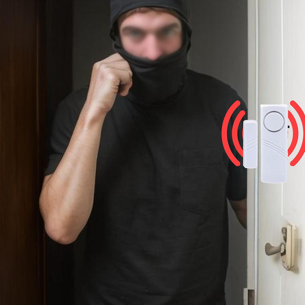 Thumbnail: Window Door Alarm, Sensor for Kids Safety, Home Security System for Pool