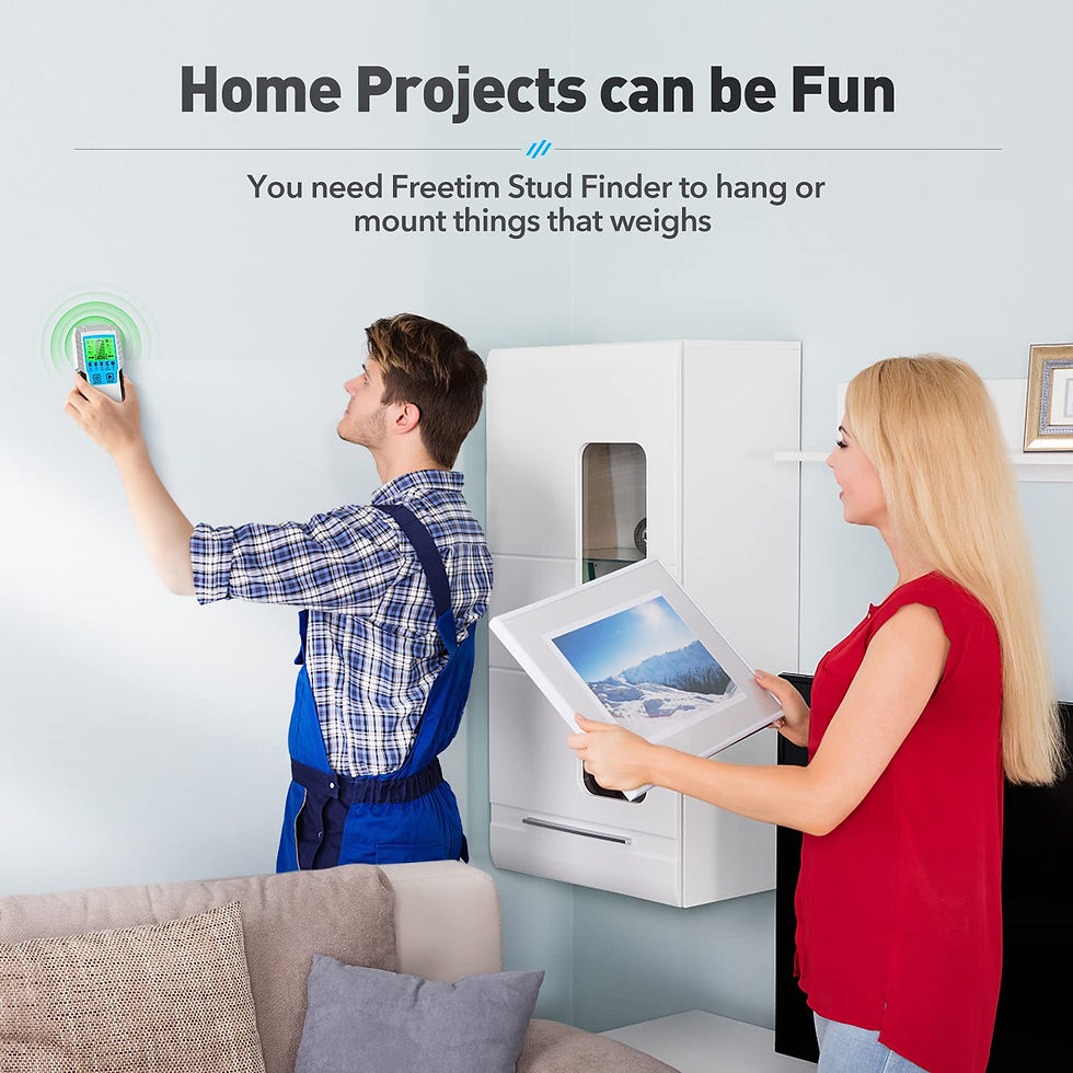 Thumbnail: Stud Wall Scanner Detector - Electronic Sensor Wood Pipe Joist Accurate Center