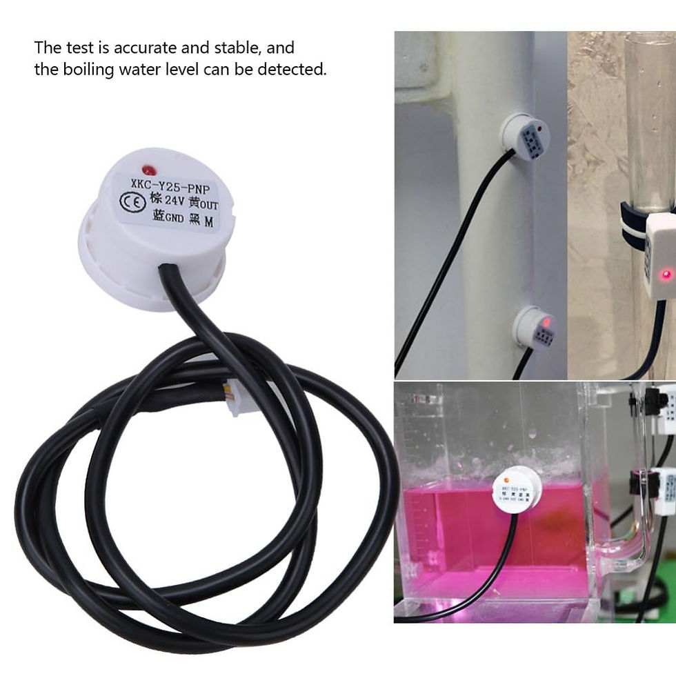 Thumbnail: XKC Liquid Level Sensor – Capacitive Non-Touch Y25-PNP 24V IP67 Water Switch
