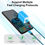 Thumbnail: Android Phone Charger, Fast Charging USB Type C Cable for Samsung Galaxy