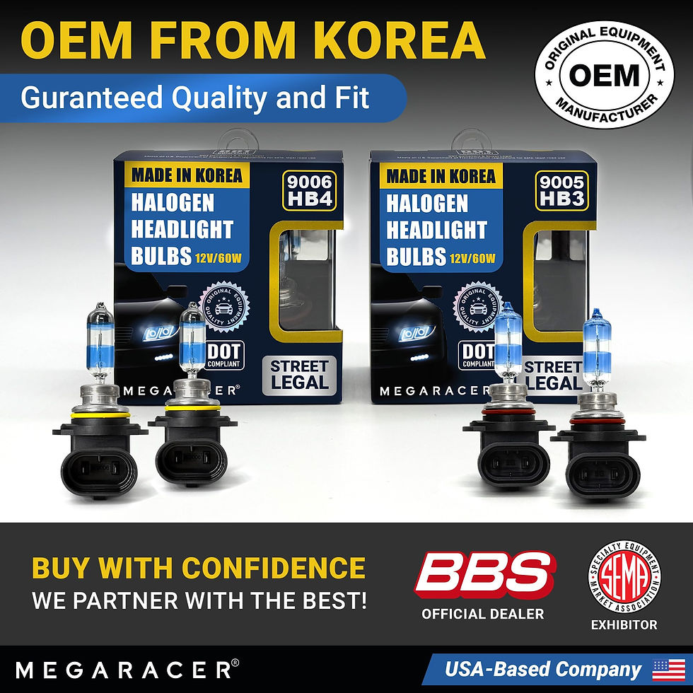 Thumbnail: Premium - & DOT for On-Road Use, OEM 9005 9006 Car & Low & Play - Korea