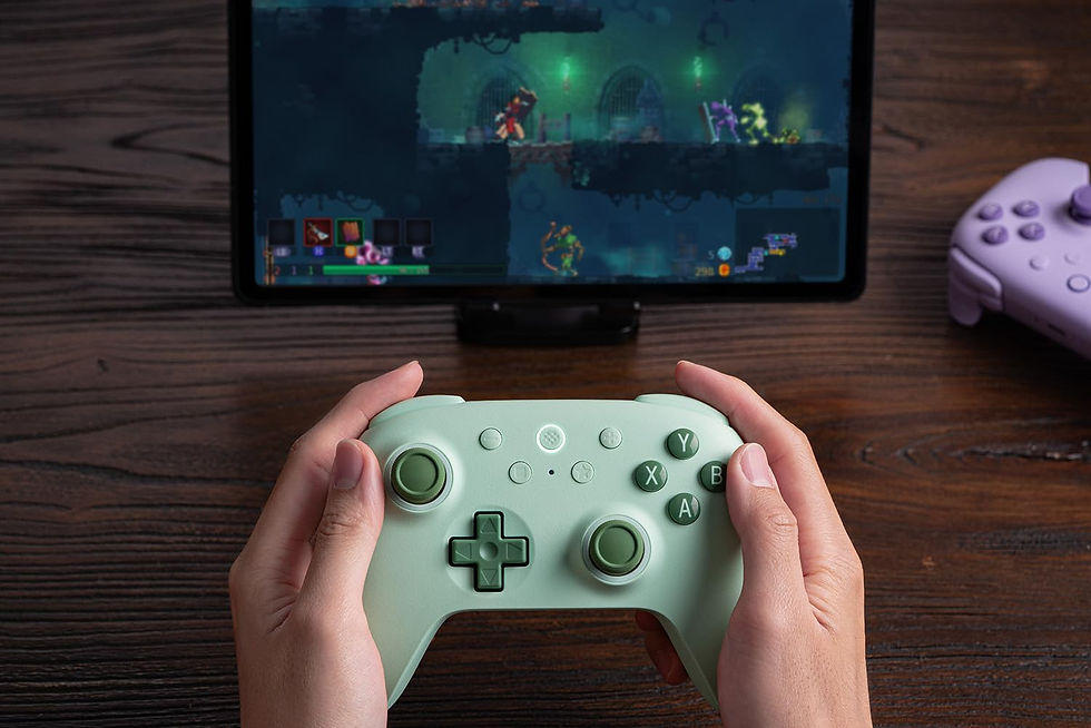 Thumbnail: 8Bitdo Ultimate 2C Wireless Controller, Green, for PC & Android, 1000Hz