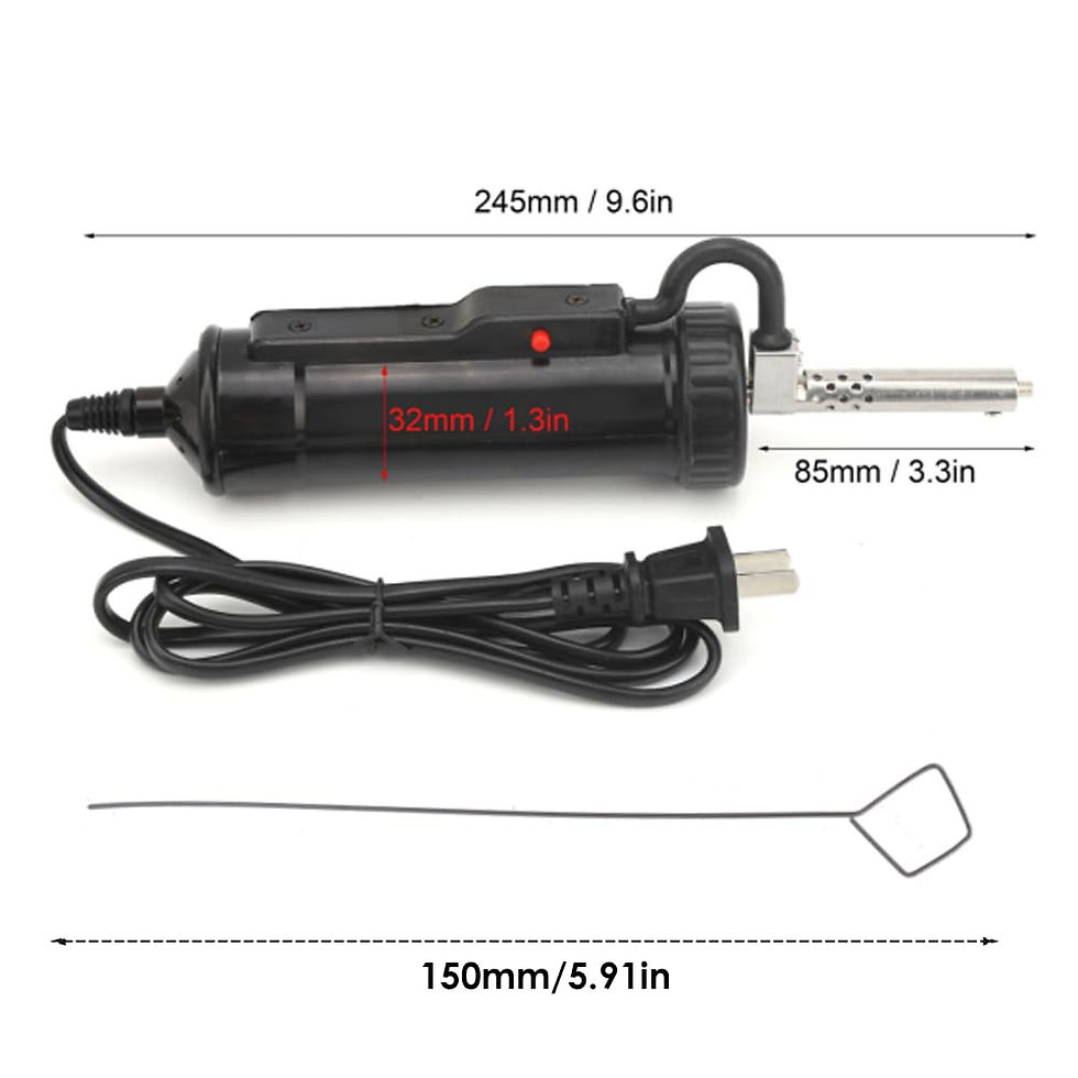 Thumbnail: Electric Solder Sucker with Suction, Suction Device 30W Automatic Desoldering