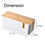 Thumbnail: Changsuo Cable Management Box with Bamboo Lid, Power Cord Organizer - White
