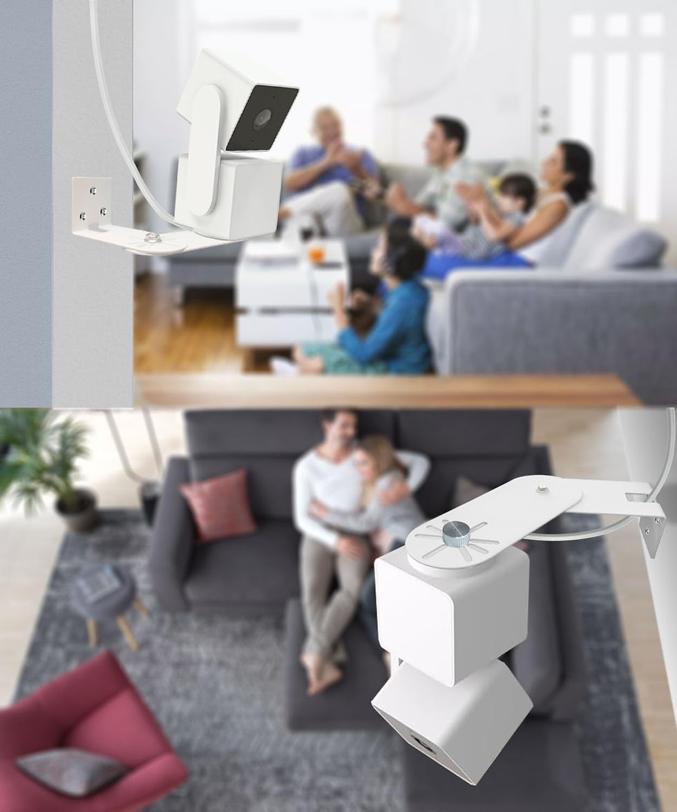 Thumbnail: 2-Pack Wyze Cam Wall Mount Bracket, 300° Adjustable, Indoor/Outdoor