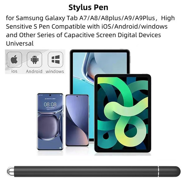 Thumbnail: 2Pcs Stylus Pen for Samsung Galaxy Tab A7/A8/A9 and Other Capacitive Screens