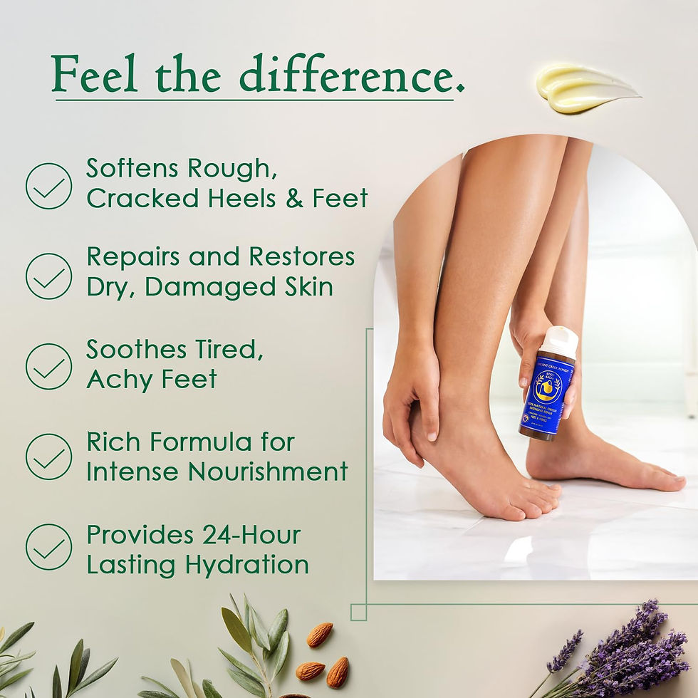 Thumbnail: Dry Cracked Heels Repair | Foot for Organic Cream Almond, Dry Feet & Callus