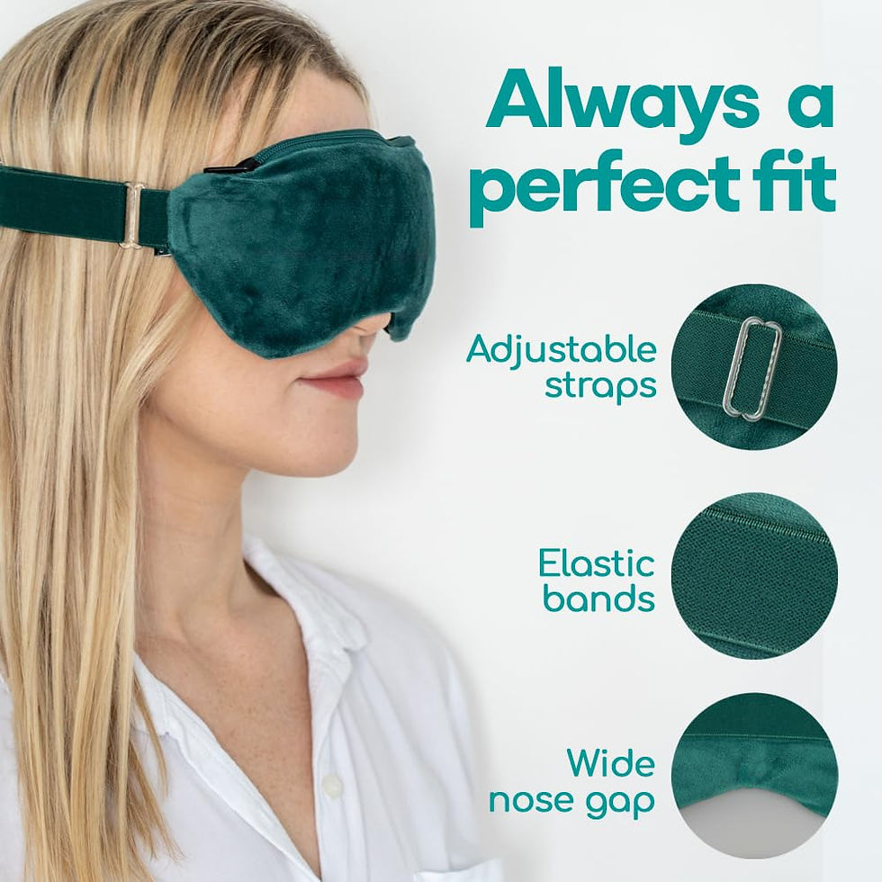 Thumbnail: Medi Grade Heated Eye Mask for Dry Eyes, Migraine & Puffy Eyes Relief
