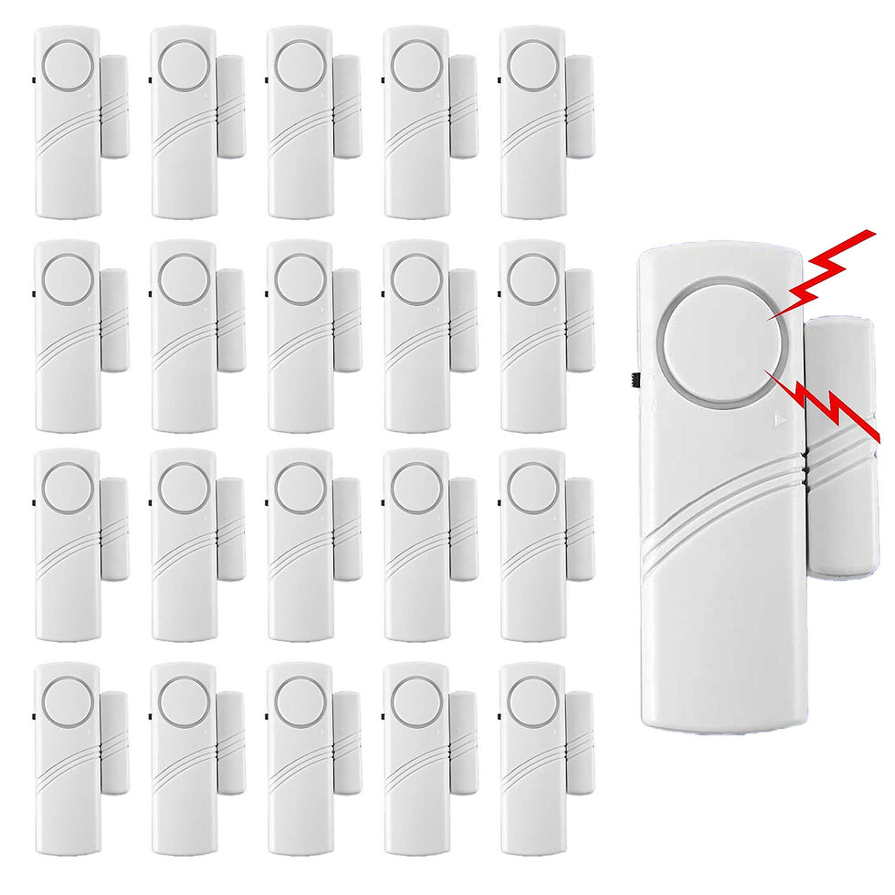 Thumbnail: Window Door Alarm, Sensor for Kids Safety, Home Security System for Pool