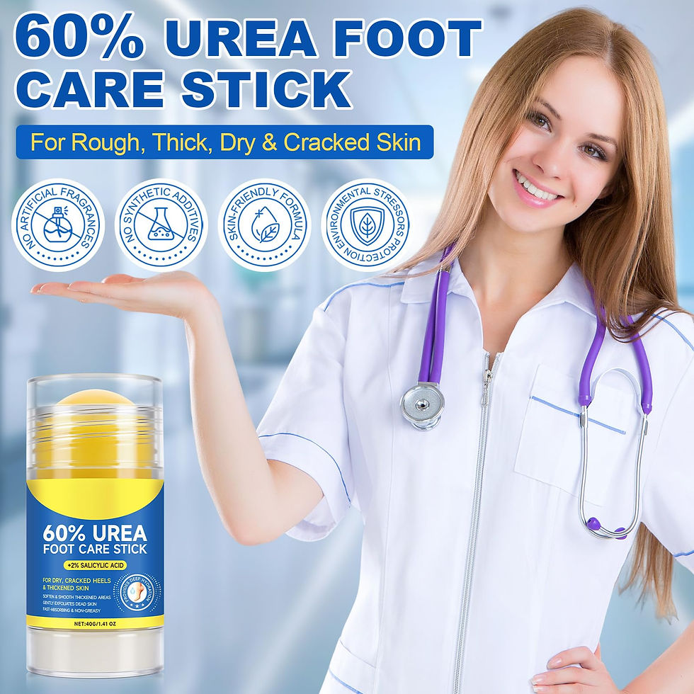 Thumbnail: Urea Foot with Salicylic Acid � Heel Cream 2PC Rough Stick for Cracked