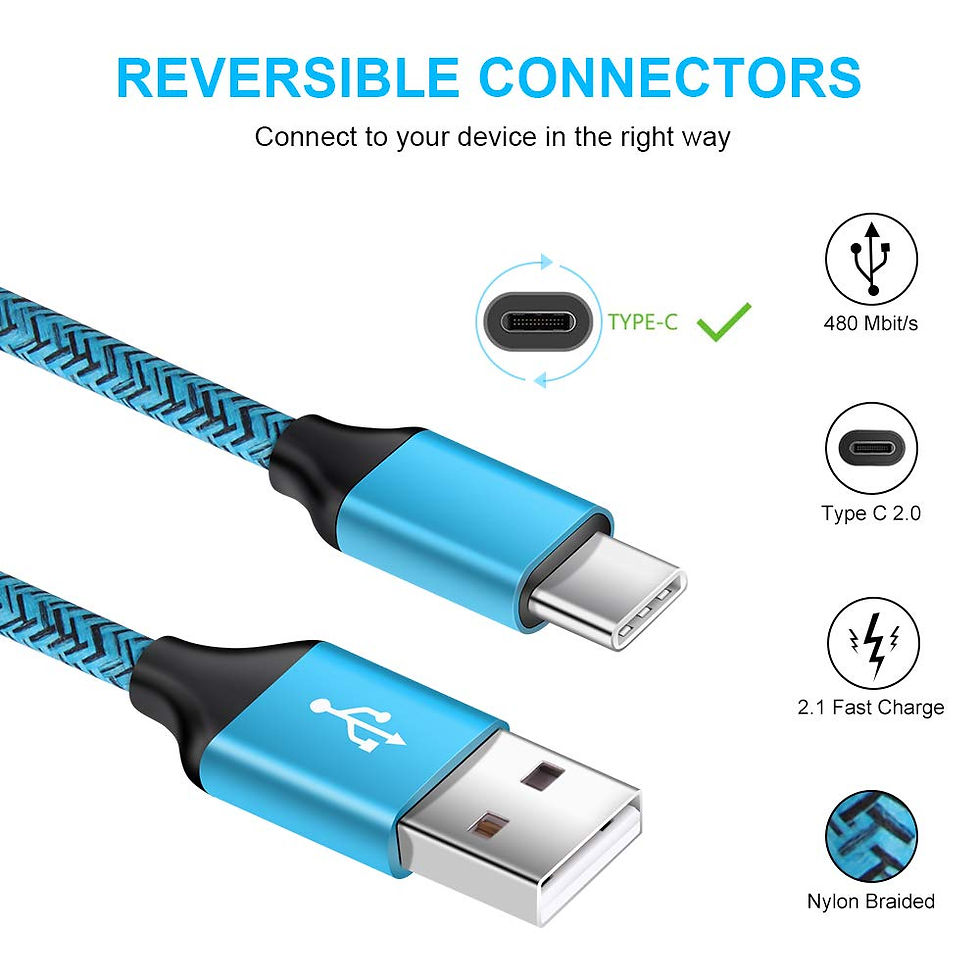 Thumbnail: Type C Wall Charger for Samsung Galaxy S24/S23/S22/Note 20, USB C Charging Cable