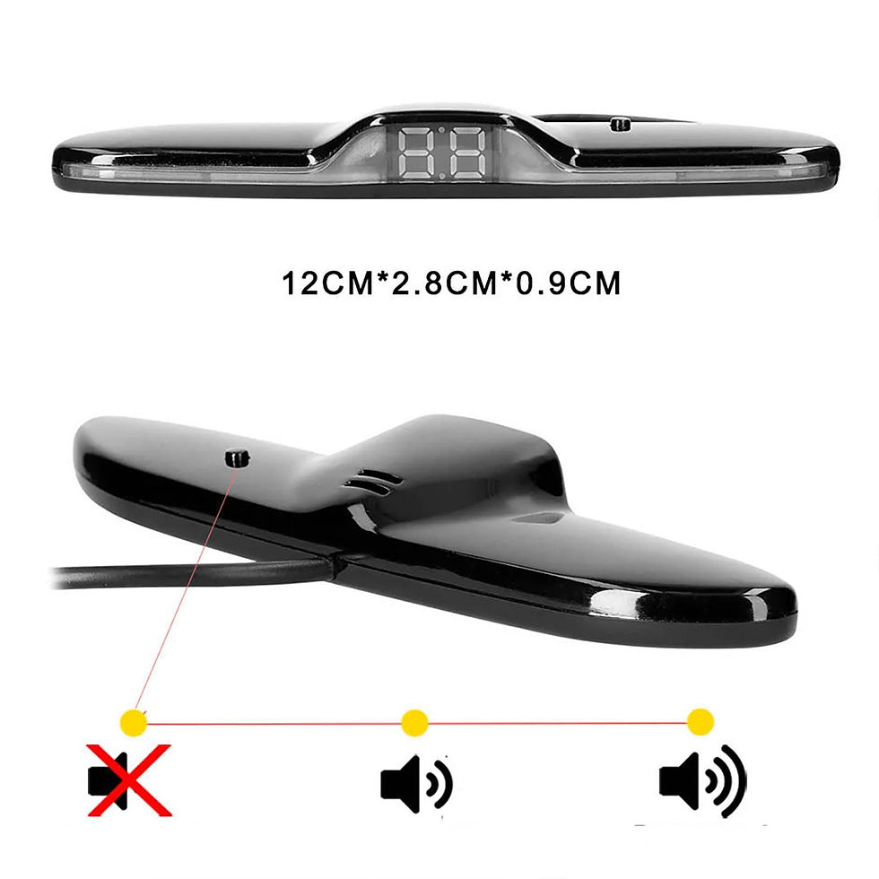 Thumbnail: Car Parktronic Plane Sensors Rear Backup with Parking Built-in Reversing
