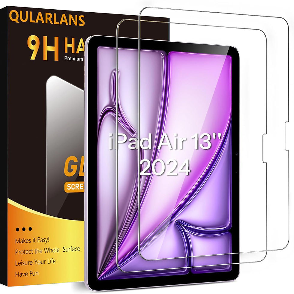 Thumbnail: 2 Pack Screen Protector for iPad Air 13" 2024, Tempered Glass for A2898/A2899