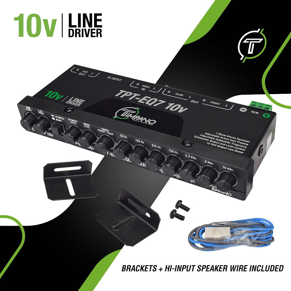 Thumbnail: Timpano 7-Band Equalizer, 10V High Voltage Line Driver, 6-Channel Output