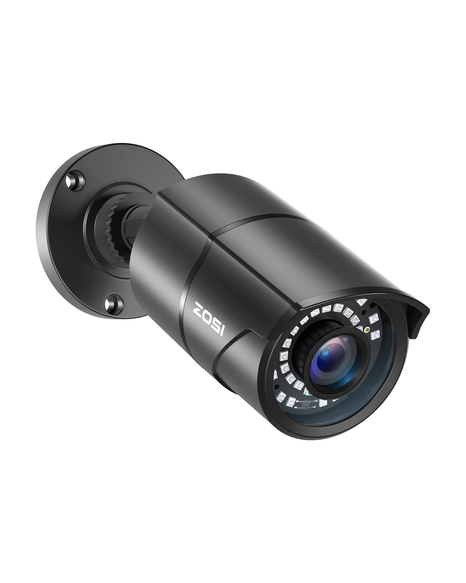 ZOSI 1080P Security Camera, Outdoor/Indoor with Night Vision (Black)