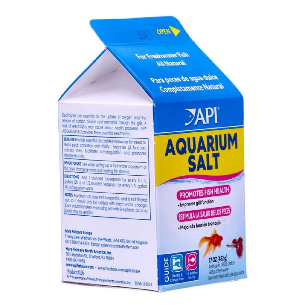 Thumbnail: API AQUARIUM SALT Freshwater Aquarium Salt 17-Ounce Box 17 Oz Aquarium Treatment